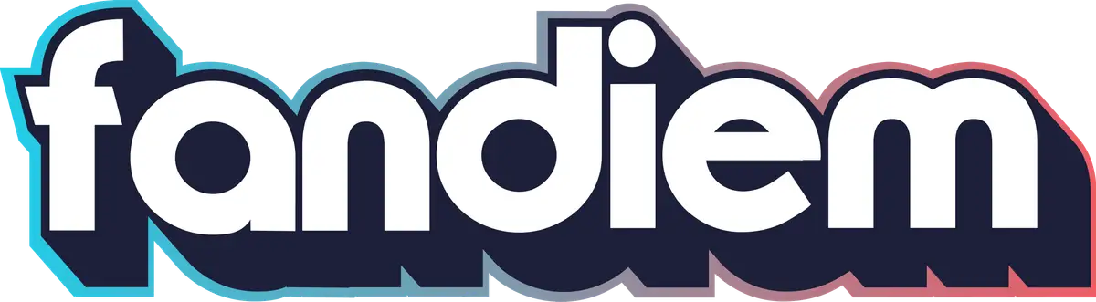 Graphic logo that reads: "Fandiem"