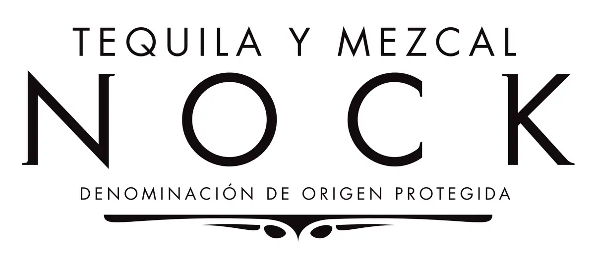 Graphic logo that reads "Tequila y Mezcal Nock Denominacion de Origen Protegida"