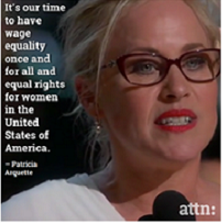 Patricia Arquette Calls for Wage Equality